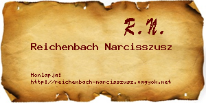Reichenbach Narcisszusz névjegykártya